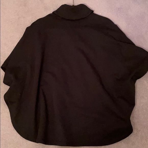 Lauren Ralph Lauren Jean Co. xs Black Poncho - Picture 4 of 5